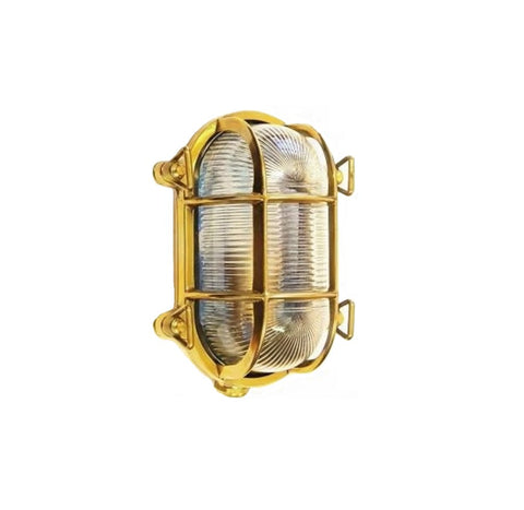 Gallerlampa Oval Mässing 175 X 130 MM