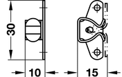 Snap Lock Brass-plated