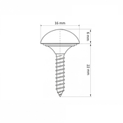 DEKSEL MESSING 16MM