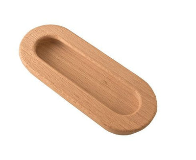 Skålgreb Forsænket 110 mm Bøg
