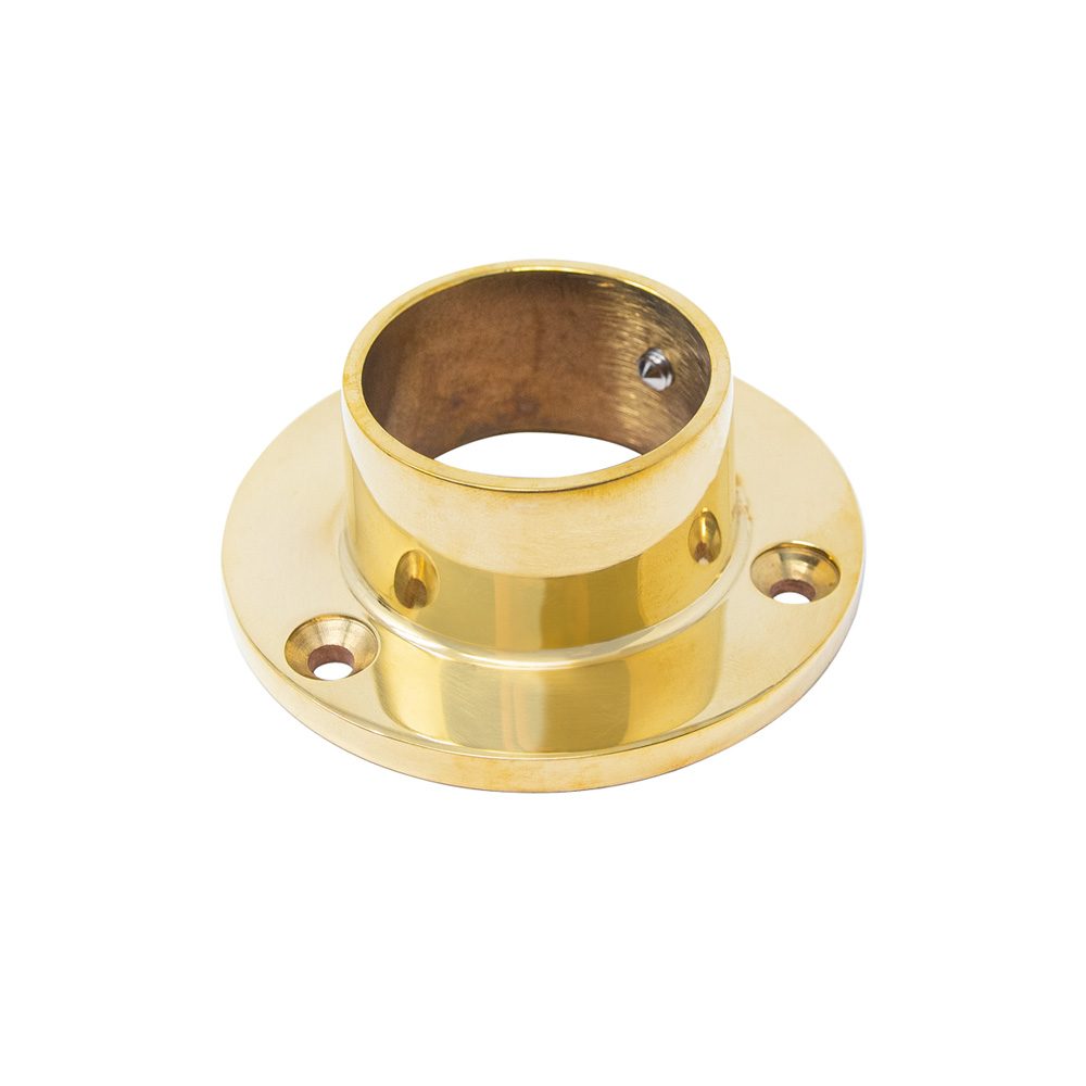 Tube Bracket Side Bracket 38mm Brass