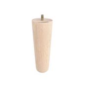 Furniture Leg Tapered 160-220mm Oak