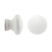 Knop 45mm Hvid Fyr