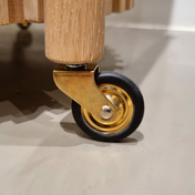 Trolley Wheel 38mm FM/Black 4-pack