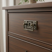 Furniture Handle with Keyhole 85 mm Antique finish