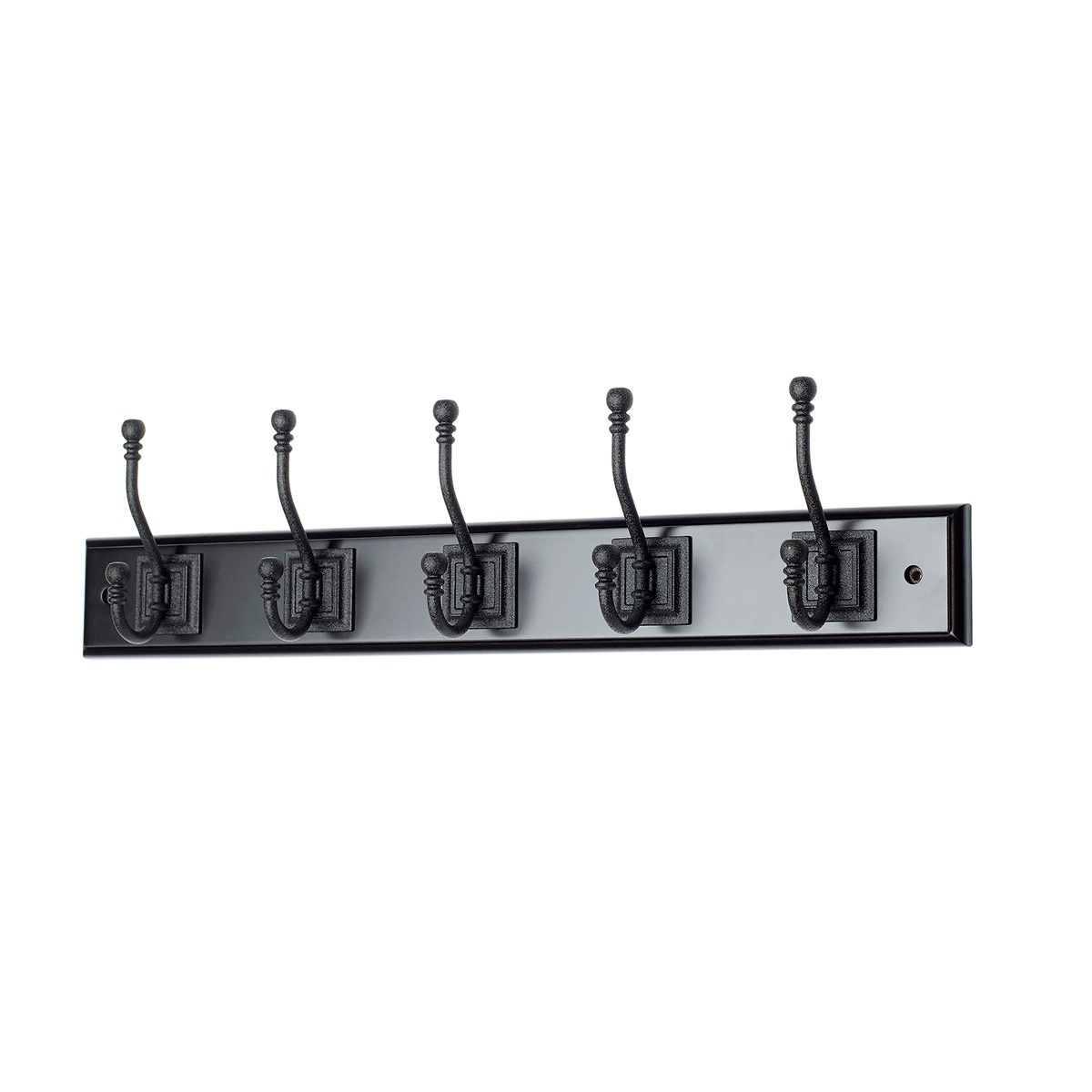 Hanger Retro 5-hook Black/Black
