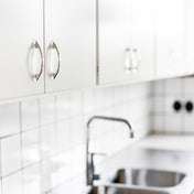 Handle Felicia 87 C/C Chrome with Washer