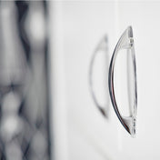 Handle Felicia 87 C/C Chrome with Washer