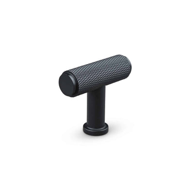 Knob Salo 37mm Grid Pattern Black