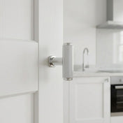 Knob Salo 37mm Striped Chrome