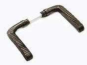 Door Handle 80 Iron-Coloured Brass