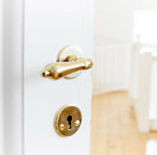 Door Handle A9683 Brass Complete