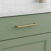 Handle Barga 96-320 C/C Satin brass