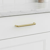 Handle Barga 96-320 C/C Satin brass