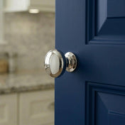 Knopp 34 mm Krom