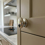 Knopp OVAL 33 x 24 Nickel