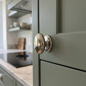 Knopp OVAL 33 x 24 Nickel