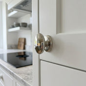 Knopp OVAL 33 x 24 Nickel