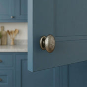 Knob 33 x 24 mm Oval Pewter oxide