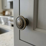 Knopp 33 mm Antikbehandlad