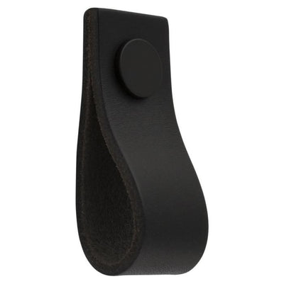 Knob Ari Black Leather/Black