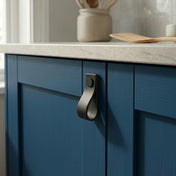Knob Ari Black Leather/Black