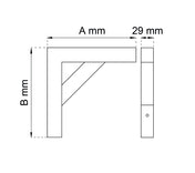 Wooden Bracket AV Oak