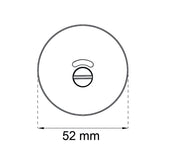 Toiletvred A262 Rustfri