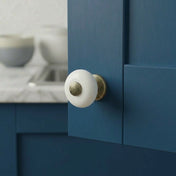 Knopp 30 mm PORSLIN/Antikbehandlad