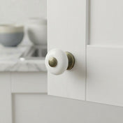 Knopp 30 mm PORSLIN/Antikbehandlad