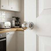 Knopp Elsa Blank Krom