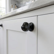 Knob Elsa Black 25mm