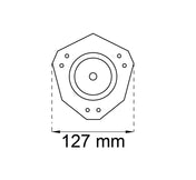 Leg 870mm Satin Nickel