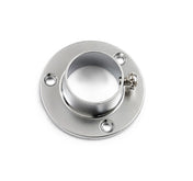 Tube Bracket Side Bracket 25mm Satin Chrome