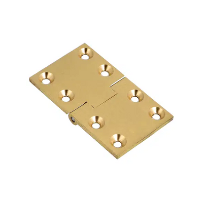 Spring-Loaded Flap Hinge Satin-Brushed Brass