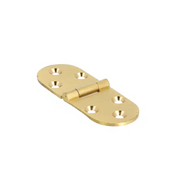 Butt hinge 80x30mm Satin brass