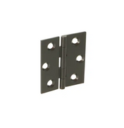 Butt hinge 40-60mm Black