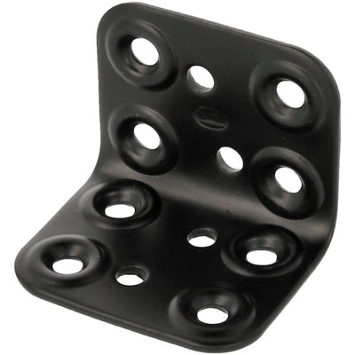 Vinkeljern 40x50mm Sort
