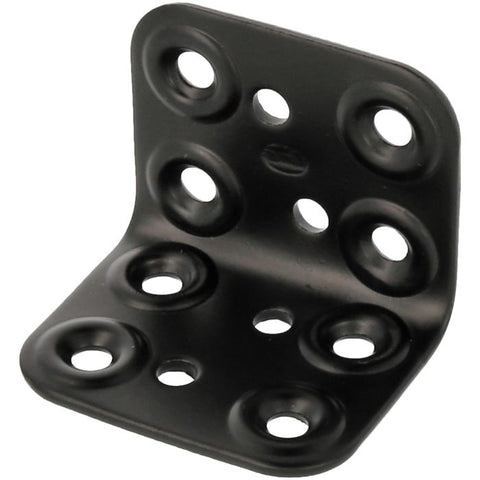 Vinkeljern 40x50mm Sort