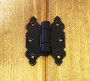 Butt hinge 90x60mm Black