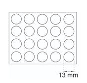 Dækplade/Karmprop 13mm Eg 20-pak