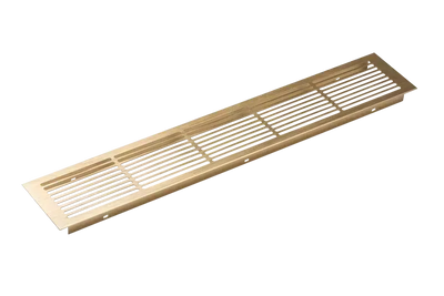 Ventilgitter Mat Messing 500x86mm