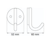 Single Hook Merkur White