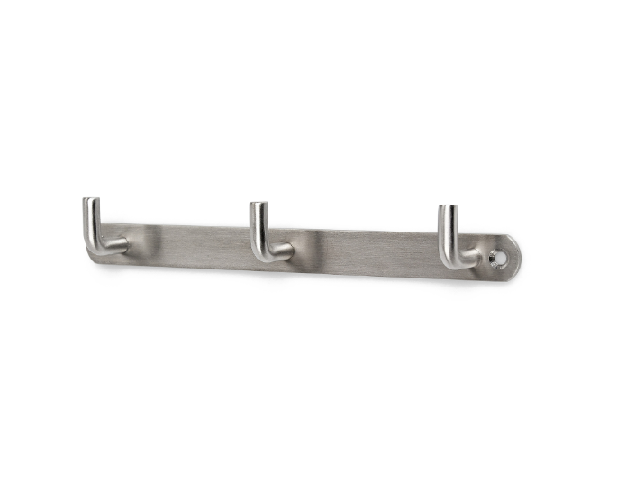 Hook Rail SIRIUS 3-Hook Stainless steel