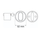 Cylinder Lock Set Black