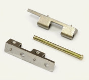 Skåpsgångjärn 40,5 mm Krom