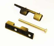 Skabshængsel 40 mm Antikbehandlet