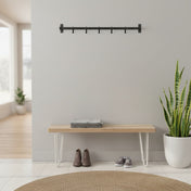 Bøjle Elegant Sort/Sort 1m