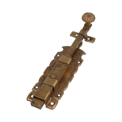 Barrel Bolt 250mm Antique finish