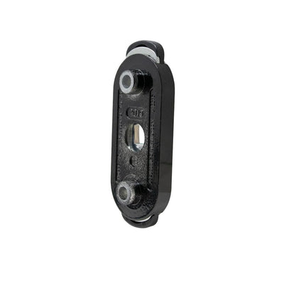 Handle Catch Hoppe Round Black